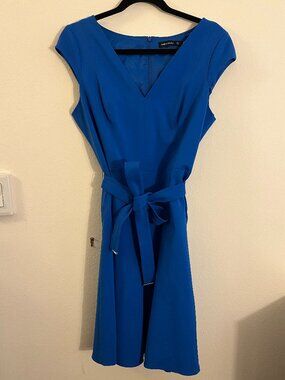 karen millen cobalt blue dress Karen Millen Ltd.edition Oriental Embroidered Beaded Cobalt Blue Mini   Reliked